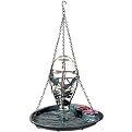 Lily Pad Birdbath with Reservoir