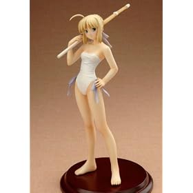 Saber (White Swimsuit Ver.) 1/6 Scale PVC Statue
