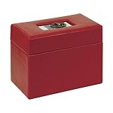 UPC 082272552135 product image for C.r. Gibson Recipe Box-bon Appetit-red | upcitemdb.com
