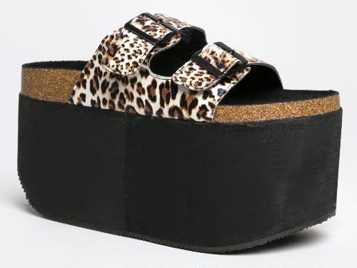 YRU Shoes EVEREST Double Strap Extreme Flatform Classic Sandal