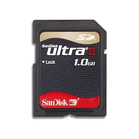 SANDISK 1GB ULTRA II SD CARD