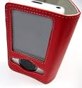 Incipio ID-411 Leather Kickstand Case for Zune 30 GB (Red)