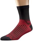 2 Pairs Black/Red Small Swiftwick Pulse Four Golf Socks 4D178ZZ-S Bundle