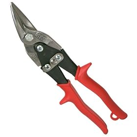 24 Pack Wiss M1R 9-3/4" Metalmaster Compound Action Snips, Cuts Straight to Left