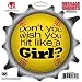 Hit Like A Girl Softball Magnet