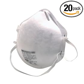 MSA Safety Works 10005043 N95 Harmful Dust Respirator 20-Pack