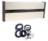 Package: Boston Acoustics Gta-1105 900 Watt RMS 5 Channel GTA Series Car Amplifier + Cadence Wk42 4 Gauge 4 Channel Complete Car Amplifier Installation Kit with (2) Sets of RCA Cables