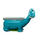 Pedia Pals Pediatric Exam Table Dinosaur - Teal