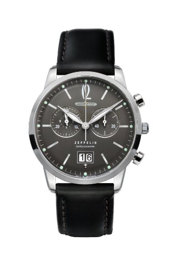 Graf Zeppelin Flatline Big Date, Chronograph Watch 7386-2