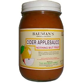 Cider Applesauce 3 jars: Bauman's Family Butters