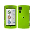 Crystal Hard Green Rubberized Faceplate Cover Case for ASUS GARMIN NUVIFONE G60 [WCP490]
