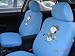 Snoopy universal car seat cover - 10pcs full set... blue - FREE gift of Non-slip Dash Grip Pad mat