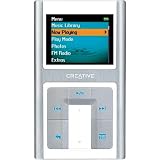 Creative Labs Zen Sleek Photo Digital Media Player (White/Silver)