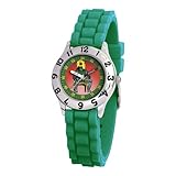 Marvel Comics Kids' MA0103-D2822-GreenRubber Marvel 'Dr. Doom' Classic Time Teacher Watch