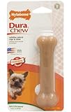 Nylabone Dura Chew Petit Bacon Flavored Bone Dog Chew Toy, X-Small