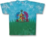 Grateful Dead Wood Bears Landscape Tie-Dye Youth T-Shirt