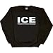 Mens Sweatshirt : ICE - IMMIGRATION AND CUSTOMS ENFORCEMENT