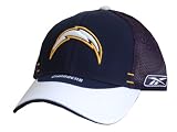 NFL Reebok Fitted Mesh Hat - San Diego Chargers