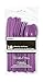 Purple Plastic Silverware Set for 6 Guests (18pcs)