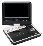 Shinco SDP-700USB - 7  Portable DVD Player - USB Host (max 60GB), TV Tuner Support, DivX - Black/White Finish