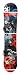 Tashiro Sports Kids Snowboard-Set Ground mit F2 Bindung, vormontiert, L&auml;nge: 135 cm, passend f&uuml;r Schuhgr&ouml;&szlig;e 30-36
