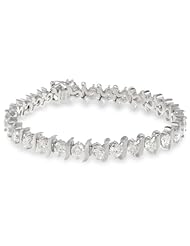 10k Gold S-Link Diamond Tennis Bracelet (10 cttw, I-J Color, I1-I2 Clarity)