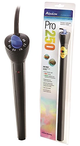 Aqueon 06109 Pro Heaters Submersible Aquarium Heater, 250-Watt Aqueon 06109 Pro Heaters Submersible Aquarium Heater, 250-Watt