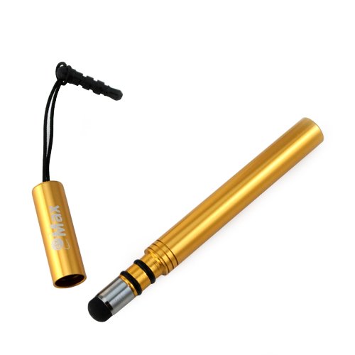 GTMax Orange Touch Screen Metalic Stylus Pen For Amazon Kindle Fire, Google Nexus 7, Nook Tablet, Toshiba Thrive, Viewsonic View Pad, Vizio 8-inch Tablet and Other Android Tablet, Apple® iPad® Cell Phone, Smartphone, Window Mobile Phone and more