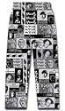 Three 3 Stooges BLOCK HEAD Adult Size Novelty Lounge Pants