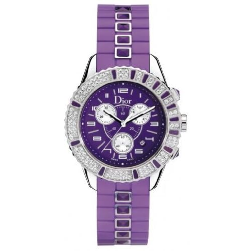 Christian Dior Christal Chronograph Womens Watch CD11431JR001 Christian Dior Christal Chronograph Womens Watch CD11431JR001
