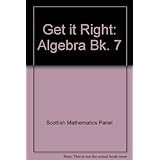 get it right algebra bk 7