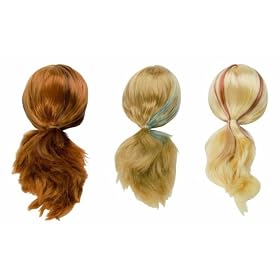 Zapf Creation My Model Professional Magic Hair refills - Blond with Blue Streaks