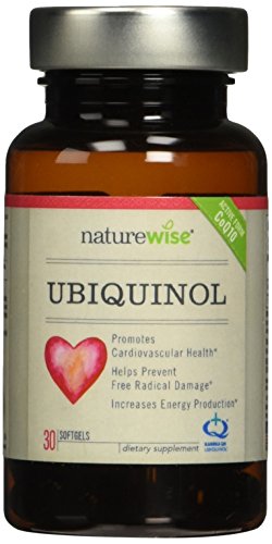 NatureWise Ubiquinol with Clinically Tested Kaneka QH, the Active Form of CoQ10, 100 mg, 30 count