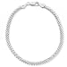 Sterling Silver Mesh Chain Bracelet, 7"