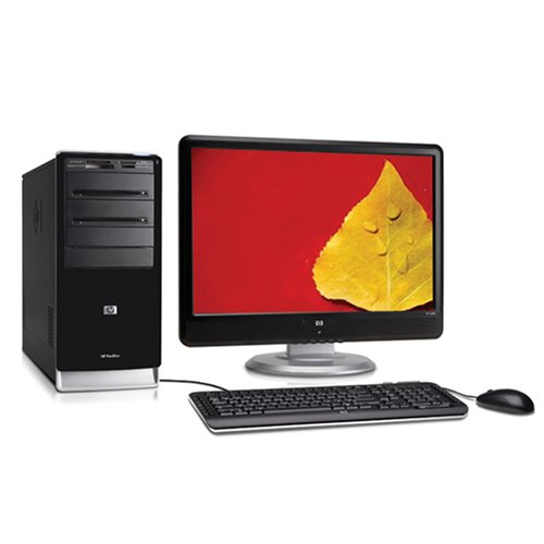 HP Pavilion A6600F Desktop PC (2.2 GHz Intel Pentium Dual Core E2200 Processor, 3 GB RAM, 320 GB Hard Drive, DVD Drive, Vista Premium)