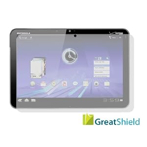 GreatShield Ultra Anti-Glare (Matte) Clear Screen Protector Film for Motorola XOOM Tablet (3 Pack)