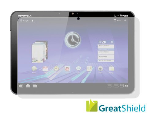 GreatShield Ultra Anti-Glare (Matte) Clear Screen Protector Film for Motorola XOOM Tablet (3 Pack)