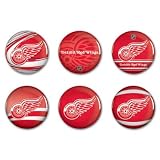 Detroit Red Wings 6 Button Set