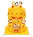 彩絵七福神招き猫（黄6号）
