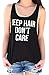 Ermonn Women's Jeep Hair Don't Care Tank Tops