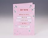 Words of Love Wife Mother's Day Card