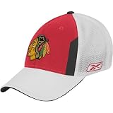 Reebok Chicago Blackhawks Red 2008 NHL Draft Day Flex Fit Hat