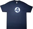 Fantastic Four Logo Navy Shirt