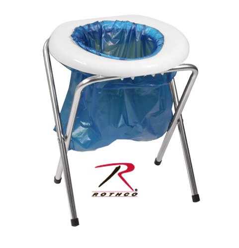 560 Rothco Portable Camp Toilet, O/S