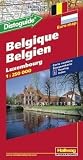 Rand McNally Hallway Belgium / Luxembourg International Map (Road Map)