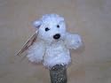 West Highland White Terrier dog finger puppet