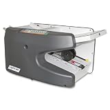 Martin Yale Ease-of-Use AutoFolder, Handles Paper Weight from 16 Pound Bond to 70 Pound Index, Charcoal (PRE1611)