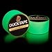 Duck Brand 281261 Glow in the Dark Duct Tape, 1.88-Inch by 10 Feet, Case of 6 Rolls