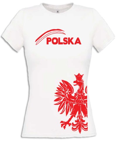 POLEN FANSHIRT FUSSBALL WM 2014 3197(F) Gr. M