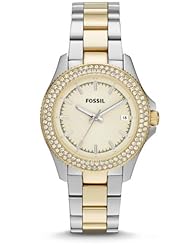 Fossil Retro Traveler Three-Hand Stainless Steel Watch - Two-Tone Am4524